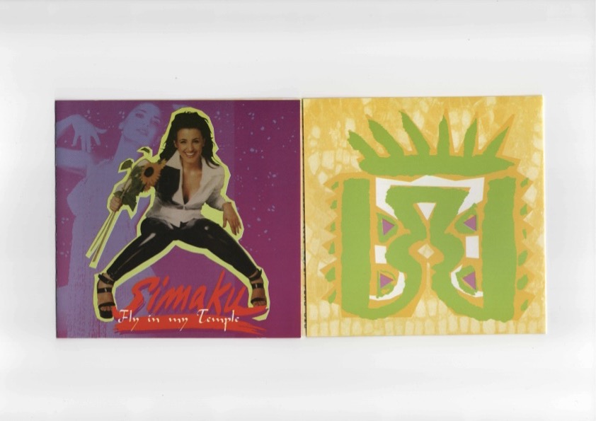 CD cover with tribal motif